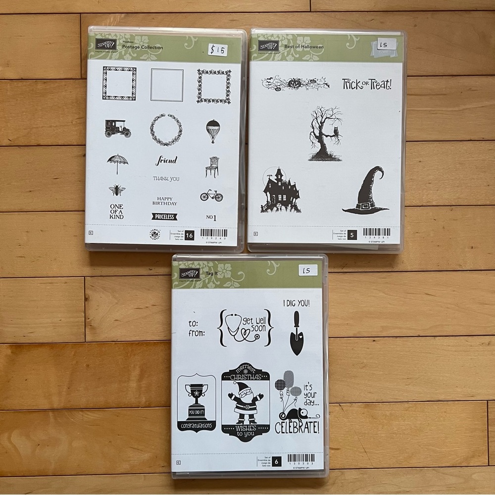 Lot of Stampin’ Up stamp sets